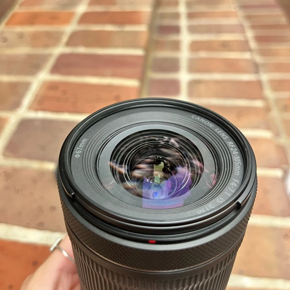 Canon 24-105mm f/4-7.1 is STM with lens filters
